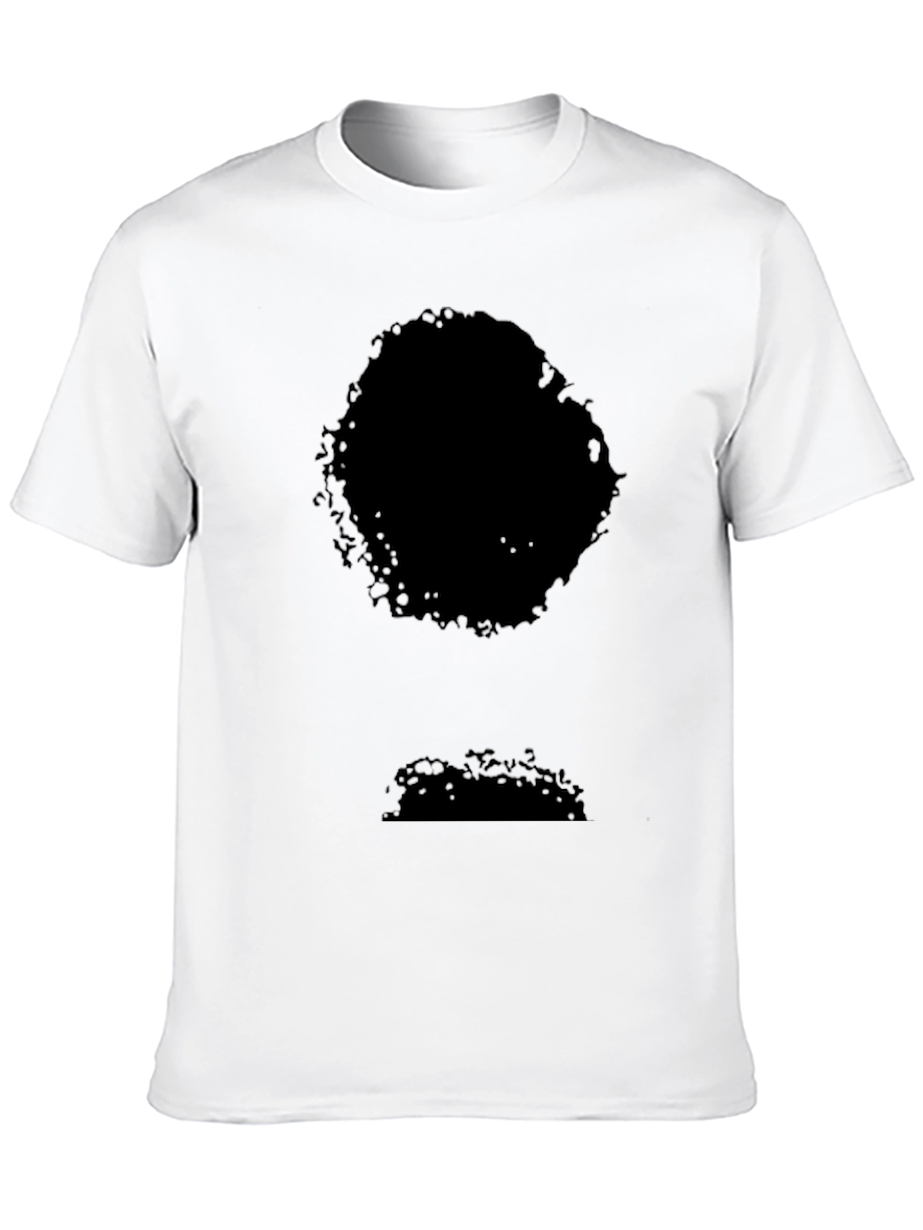 Mens Black Short Sleeve Crew Neck T-Shirt