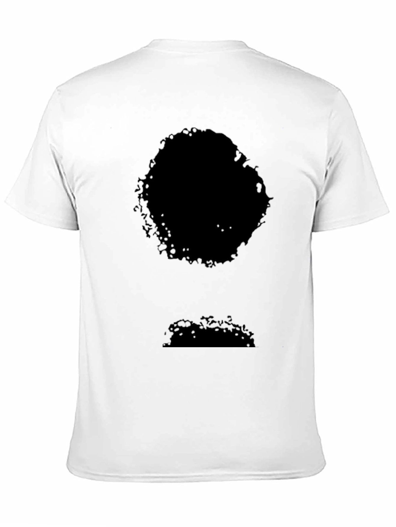 Mens Black Short Sleeve Crew Neck T-Shirt