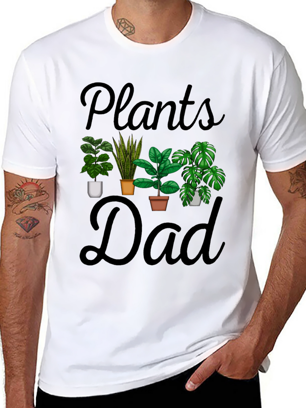 Plants Dad T-Shirt - Gardening Lover Tee