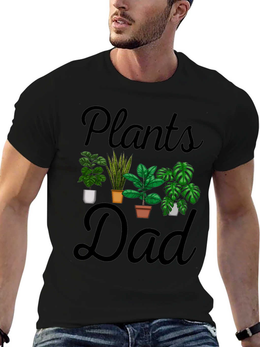 Plants Dad T-Shirt - Gardening Lover Tee