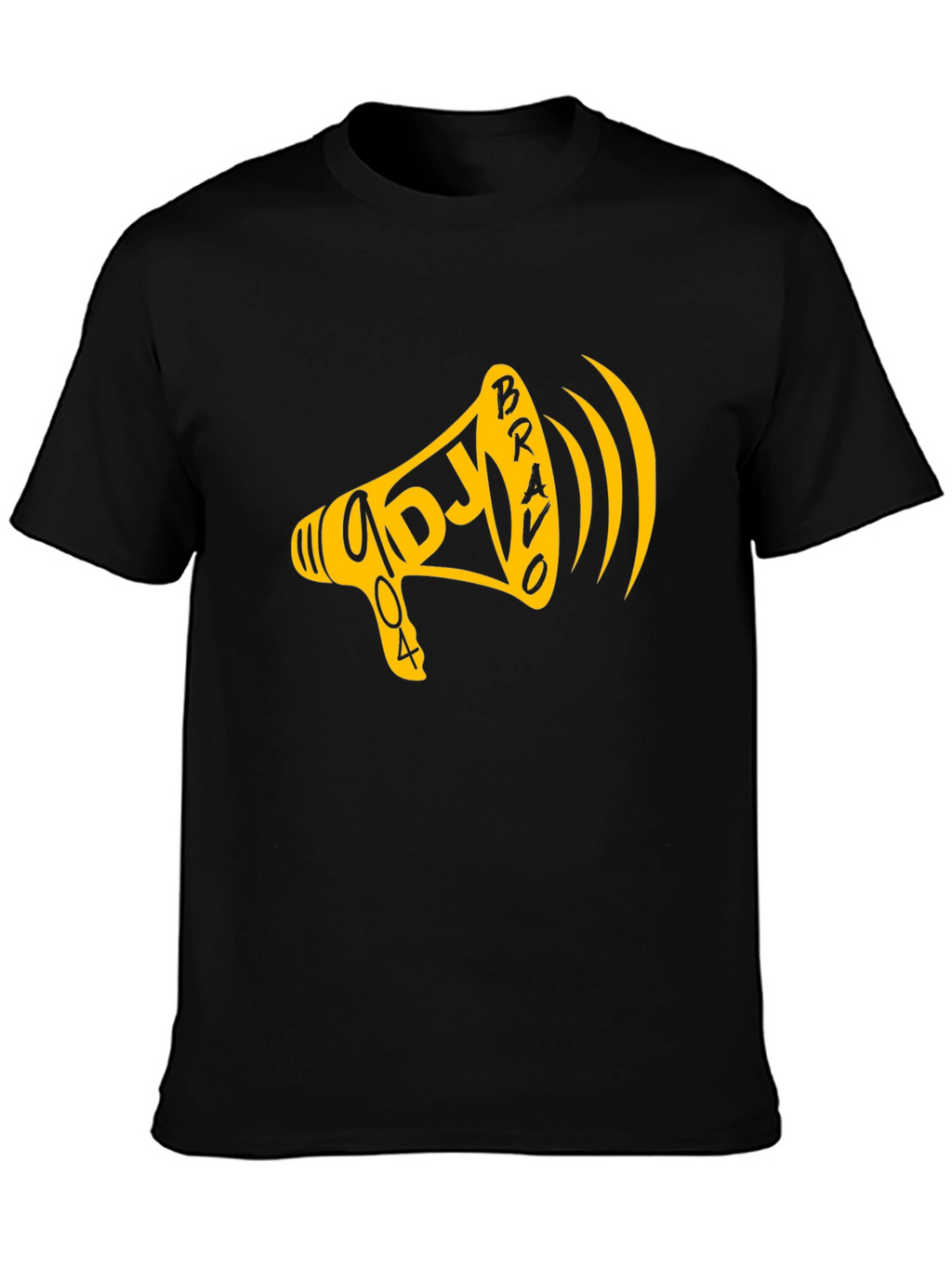 DJ Bravo Megaphone T-Shirt - Black