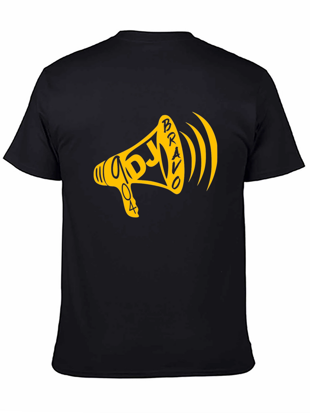 DJ Bravo Megaphone T-Shirt - Black