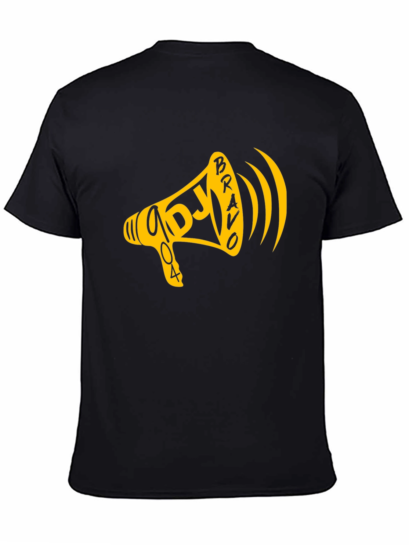 DJ Bravo Megaphone T-Shirt - Black