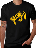 DJ Bravo Megaphone T-Shirt - Black