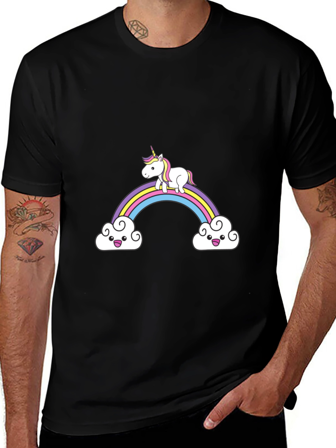 Cute Unicorn Rainbow T-Shirt