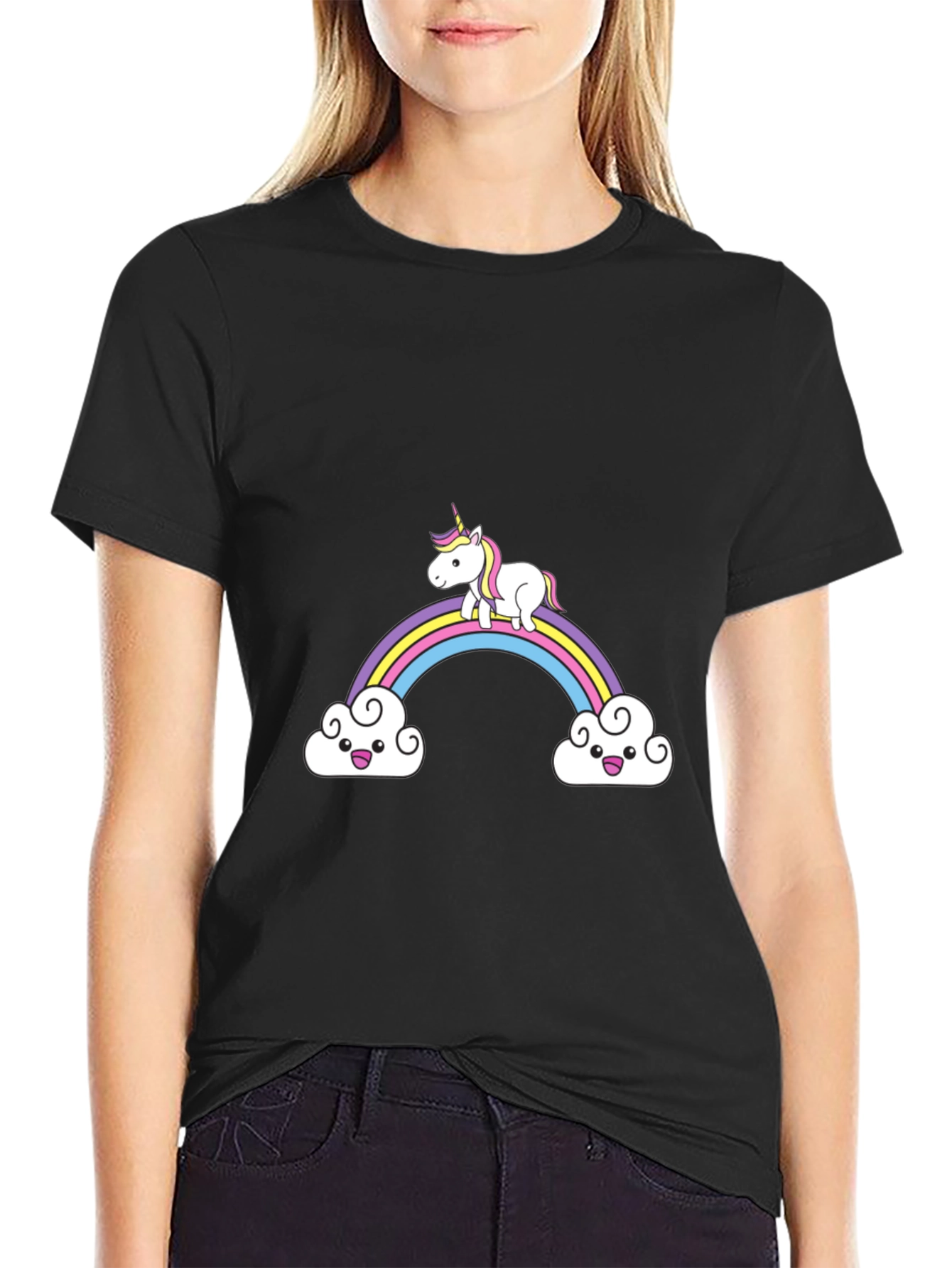 Cute Unicorn Rainbow T-Shirt