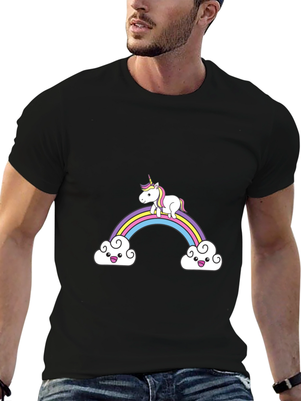 Cute Unicorn Rainbow T-Shirt