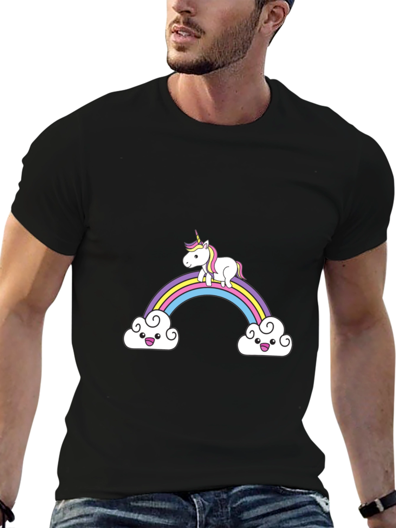 Cute Unicorn Rainbow T-Shirt