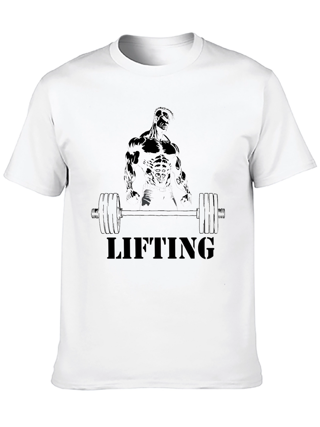 Lifting Graphic T-Shirt - Muscle Gym Tee