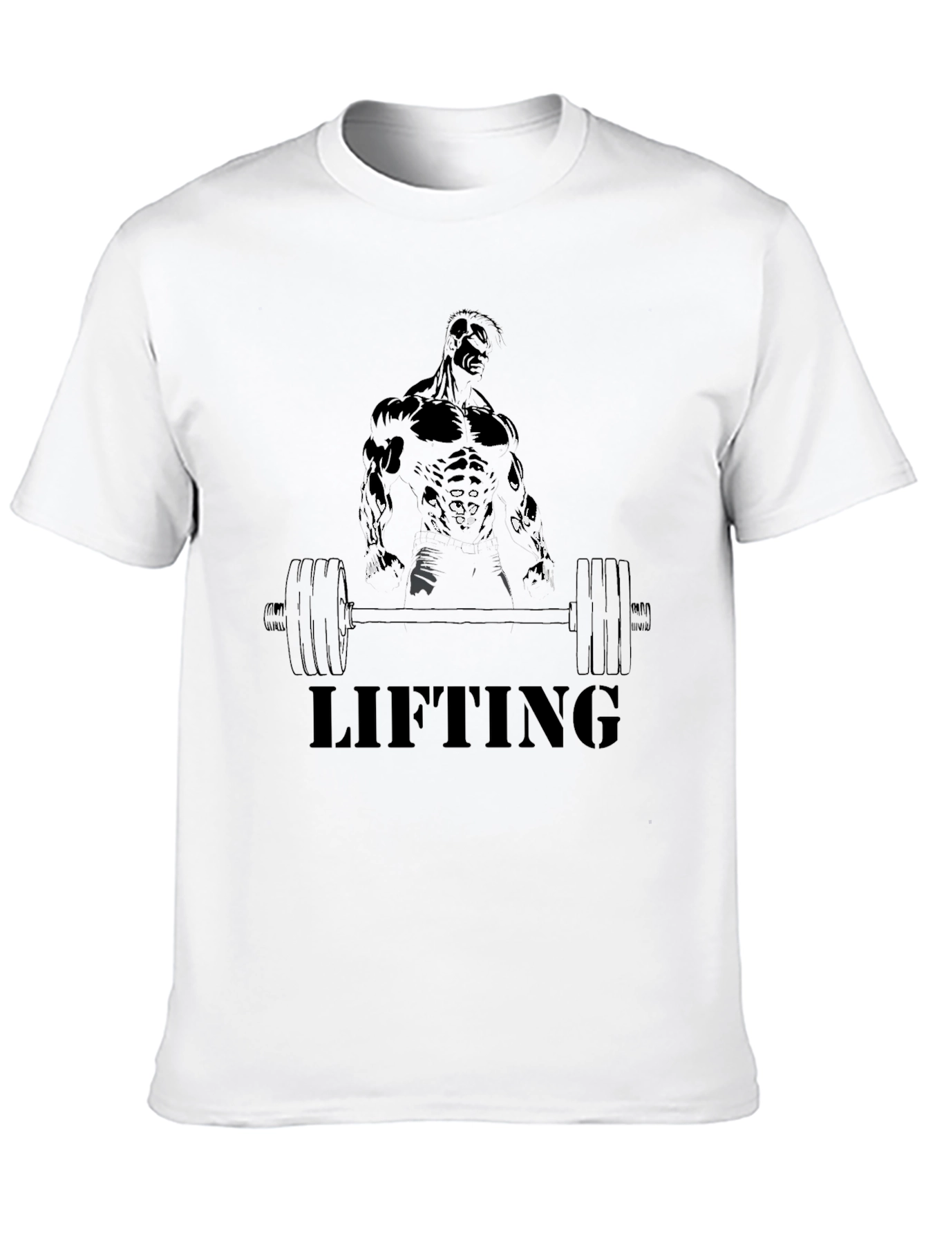 Lifting Graphic T-Shirt - Muscle Gym Tee