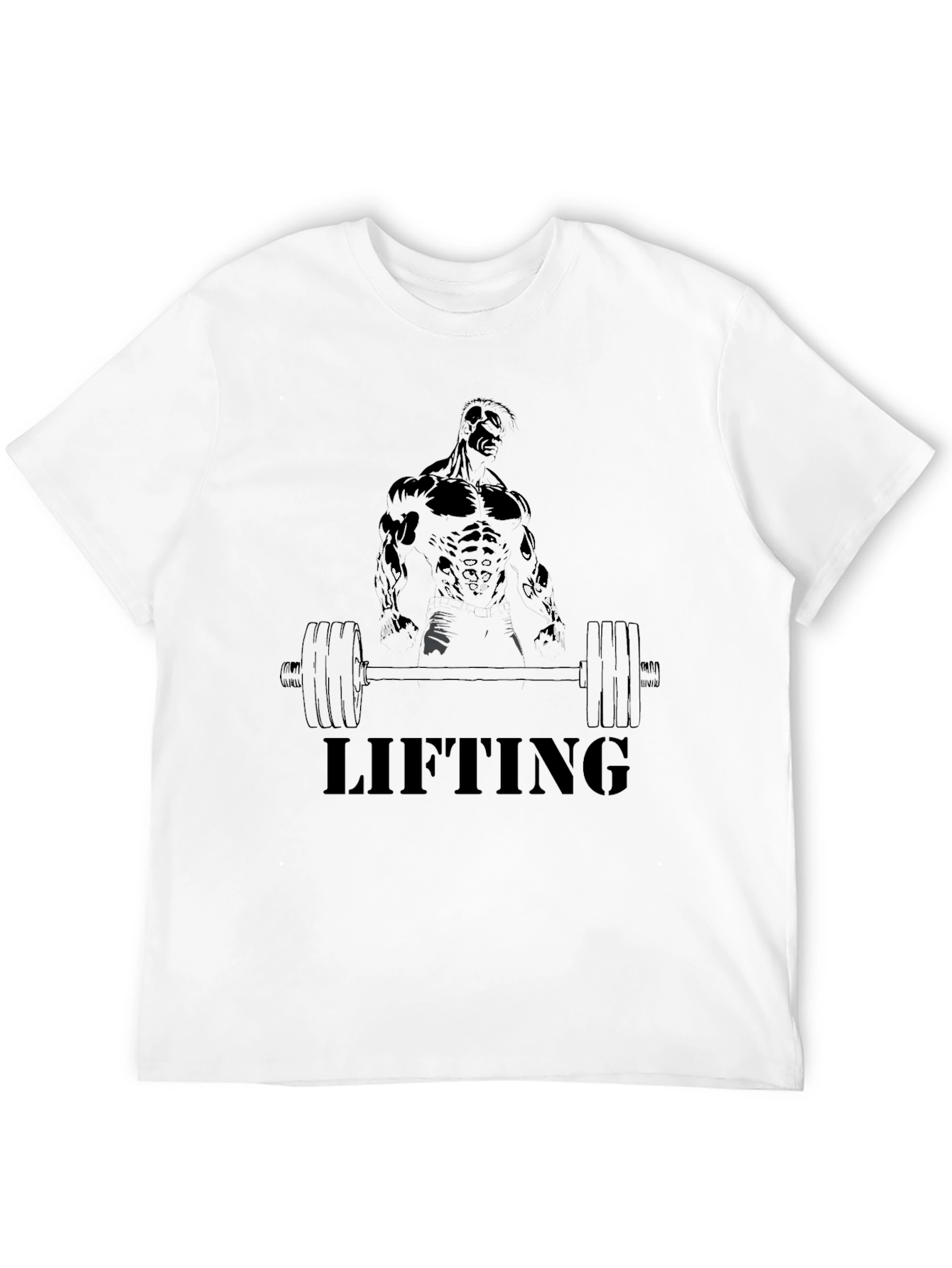 Lifting Graphic T-Shirt - Muscle Gym Tee