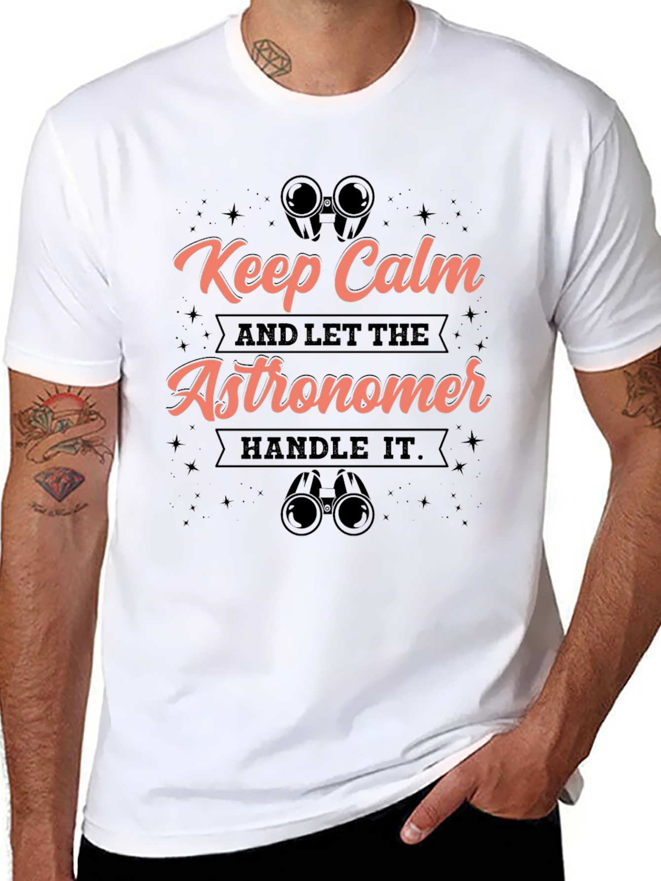 Keep Calm Astronomer T-Shirt - Stargazing Humor