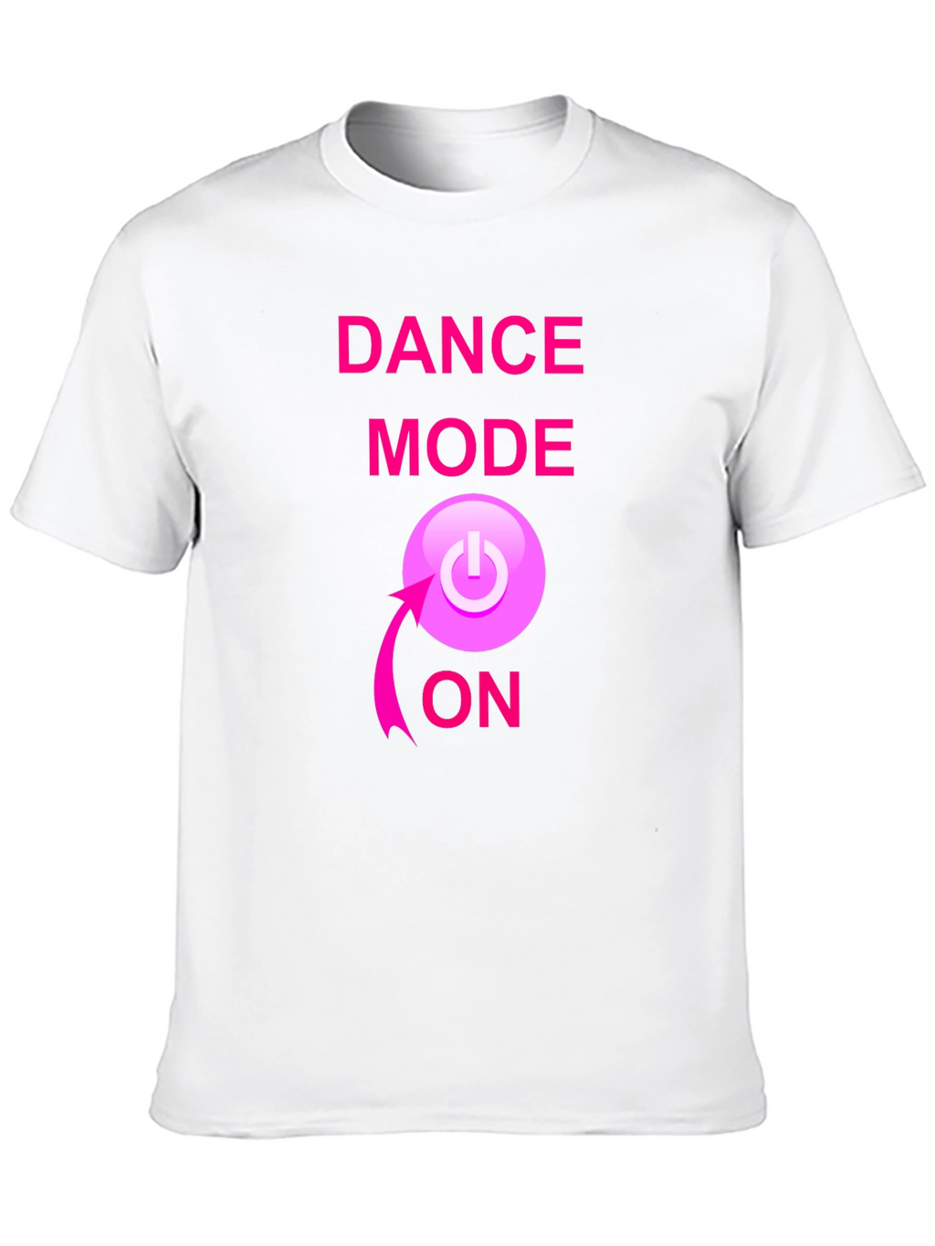 Dance Mode ON Black T-Shirt