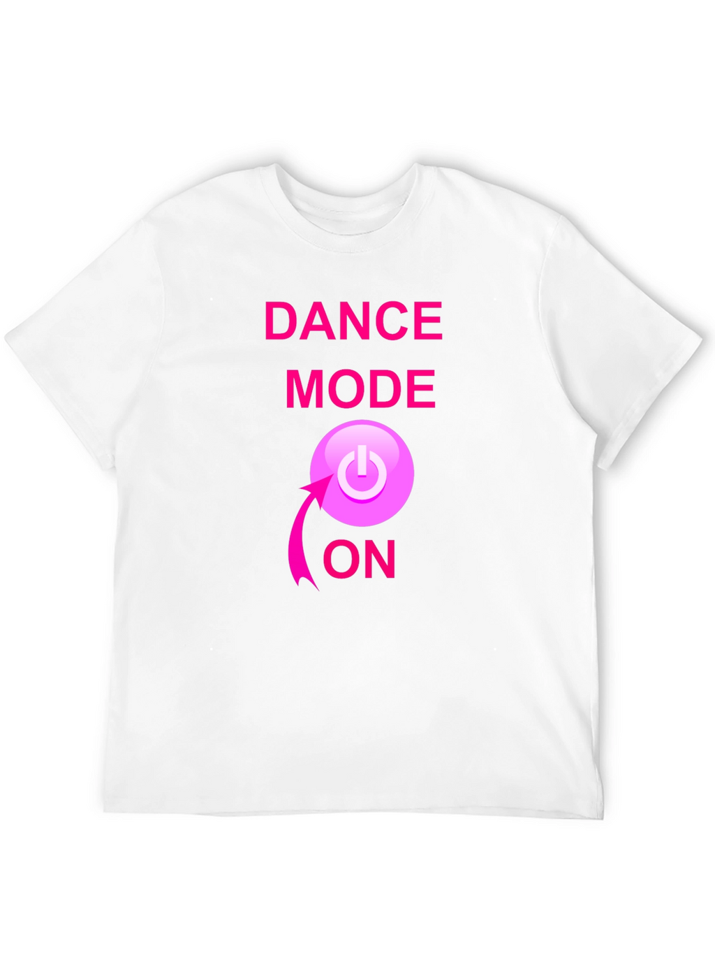 Dance Mode ON Black T-Shirt