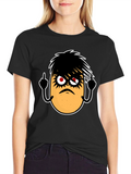 Emo Potato Funny Graphic T-Shirt