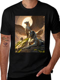 Mythical Sphinx & Griffin Graphic Tee