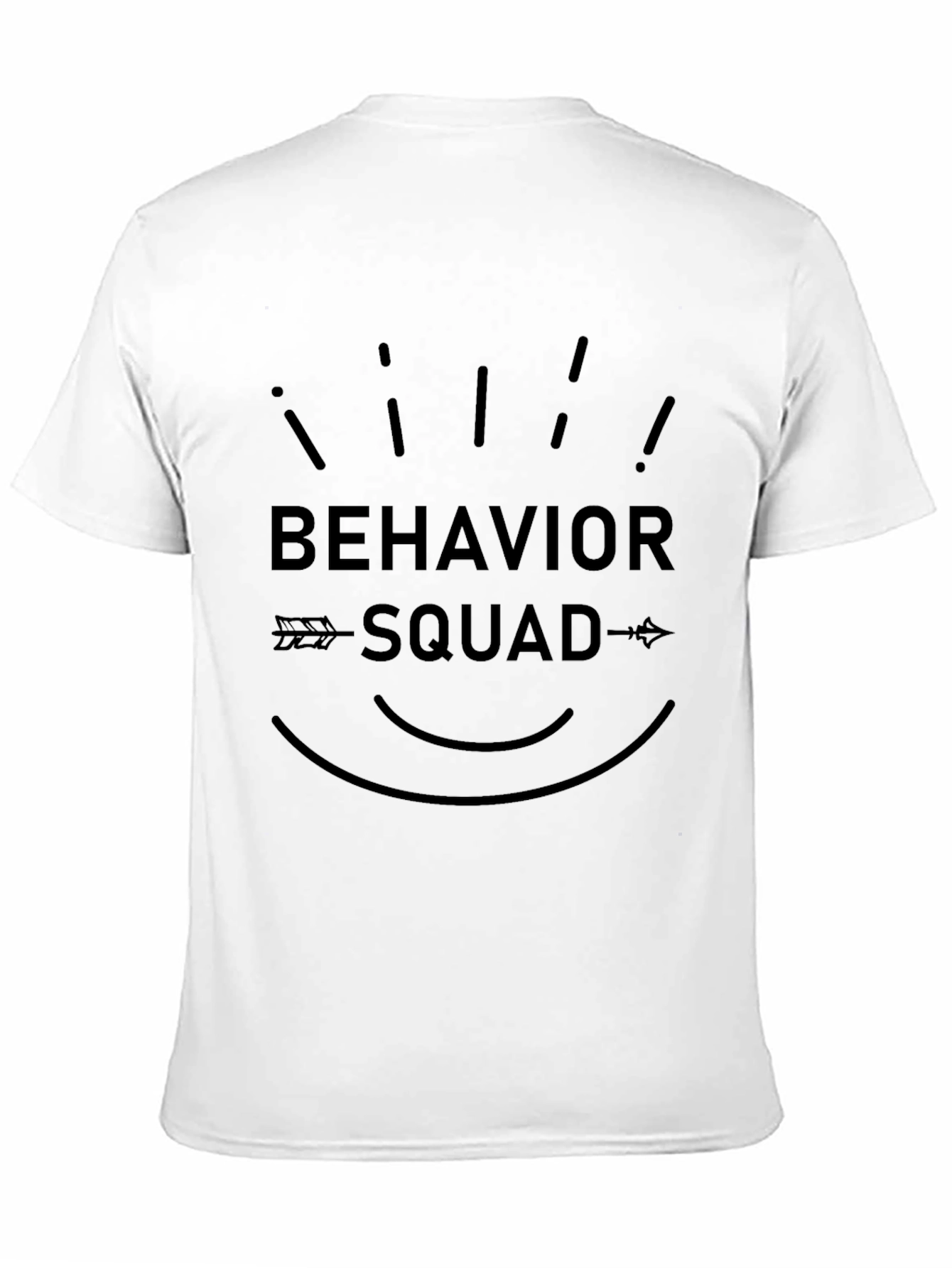 Behavior Squad Graphic T-Shirt - Black