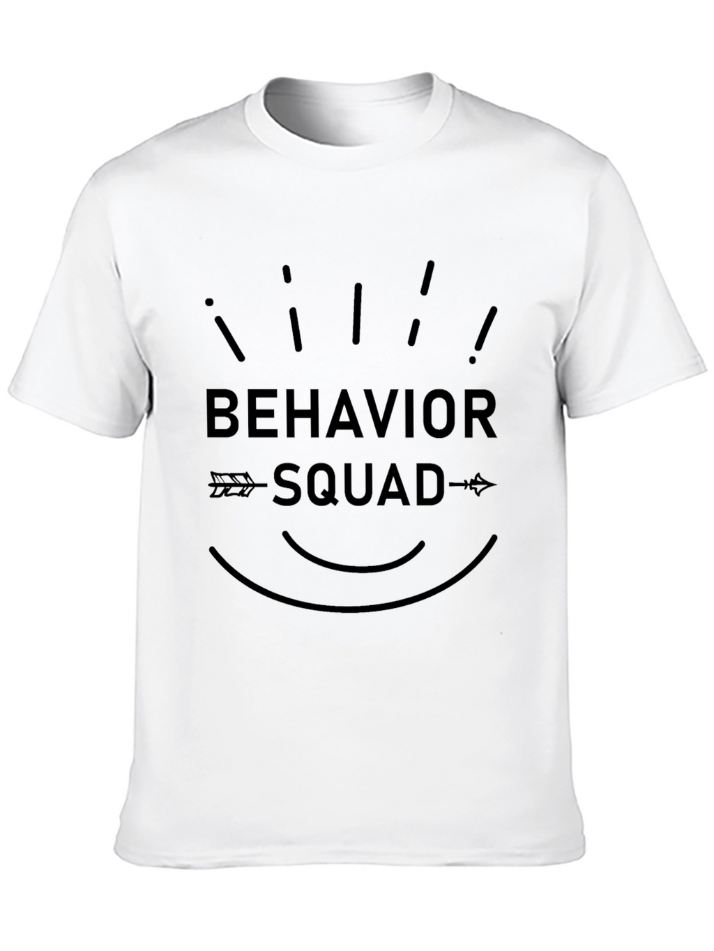 Behavior Squad Graphic T-Shirt - Black