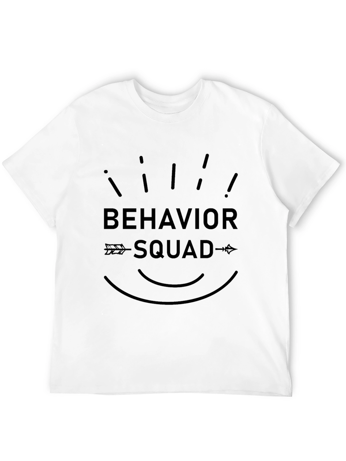Behavior Squad Graphic T-Shirt - Black