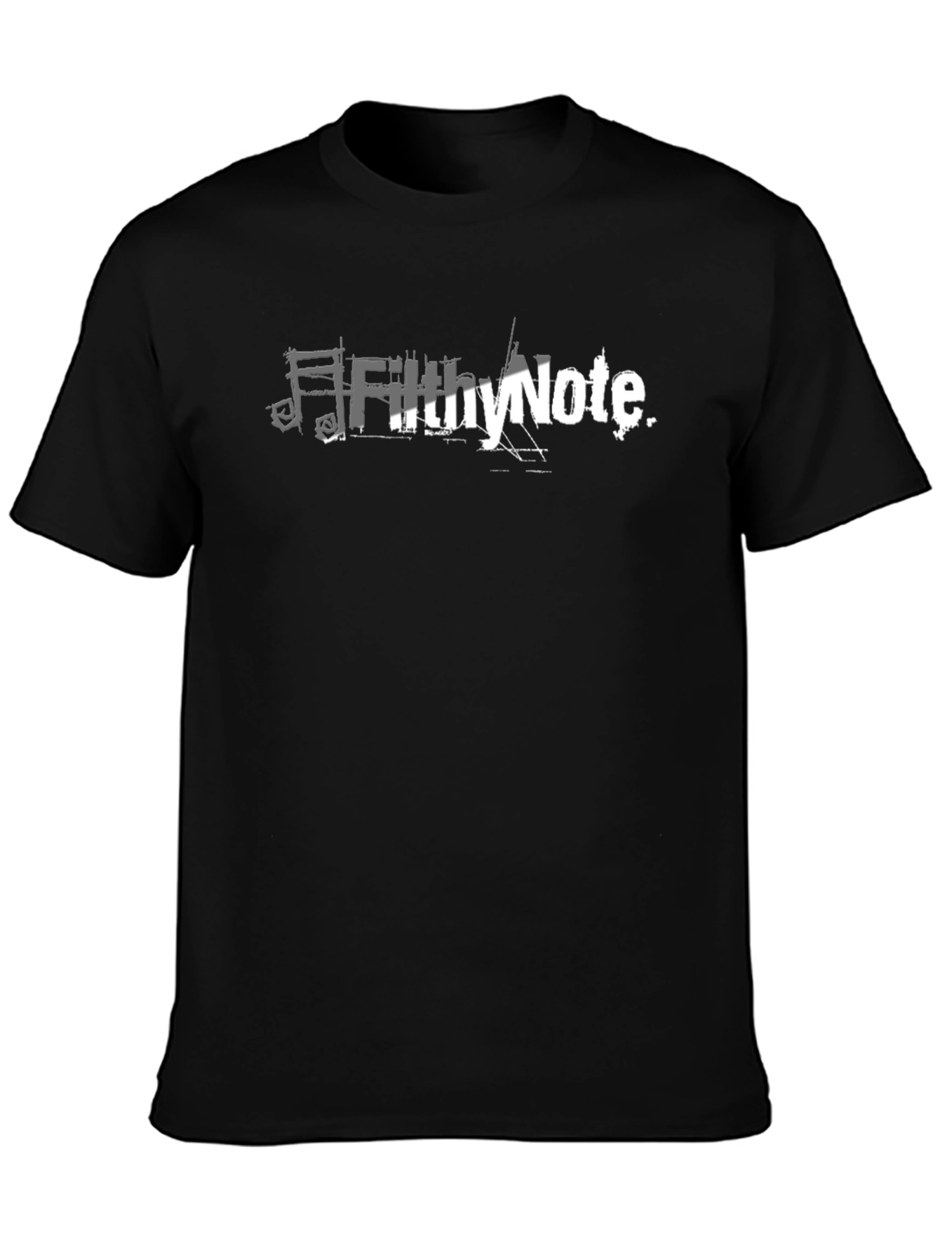 Filthy Note Graphic Tee - Music Lovers T-Shirt