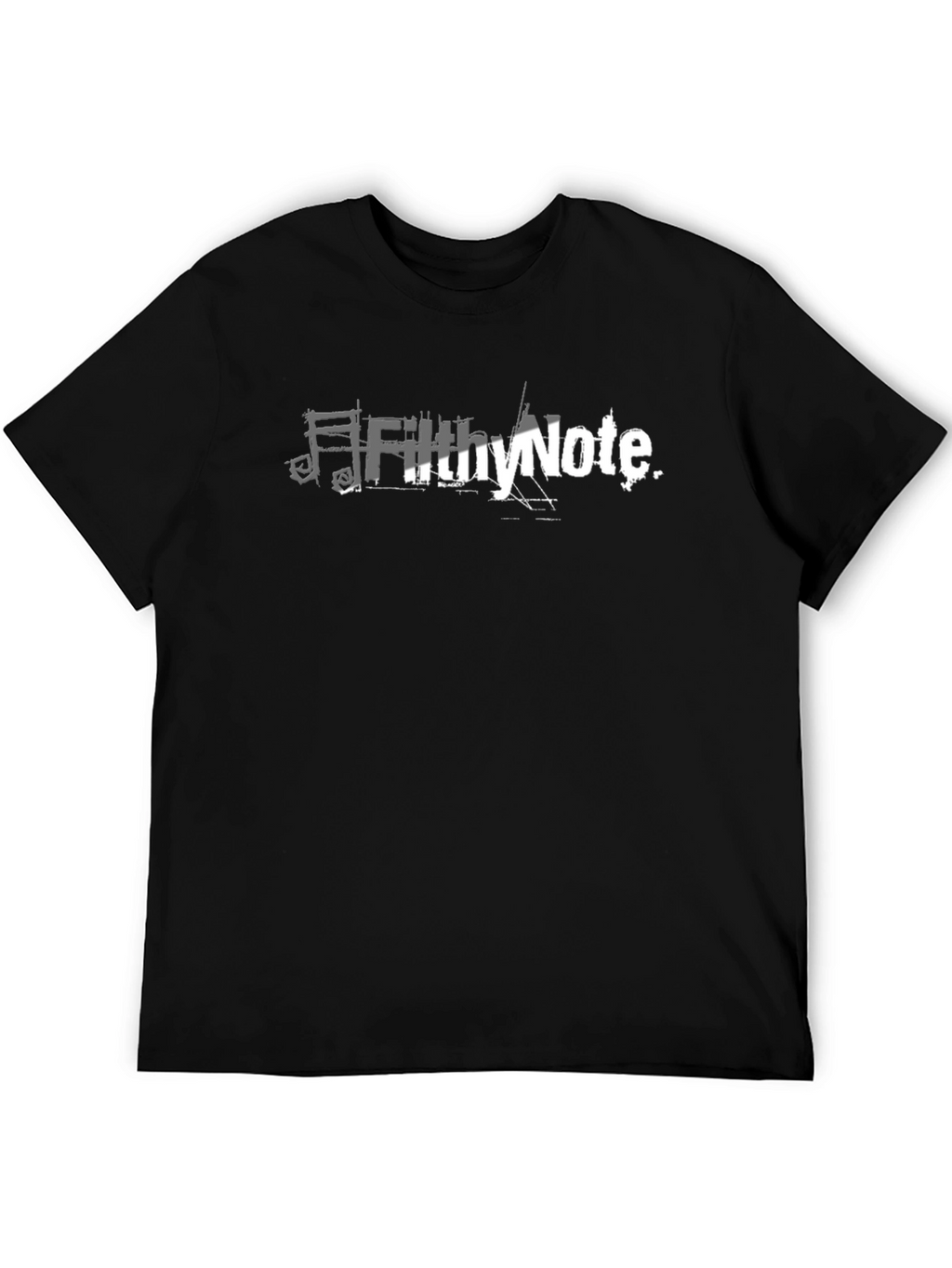 Filthy Note Graphic Tee - Music Lovers T-Shirt