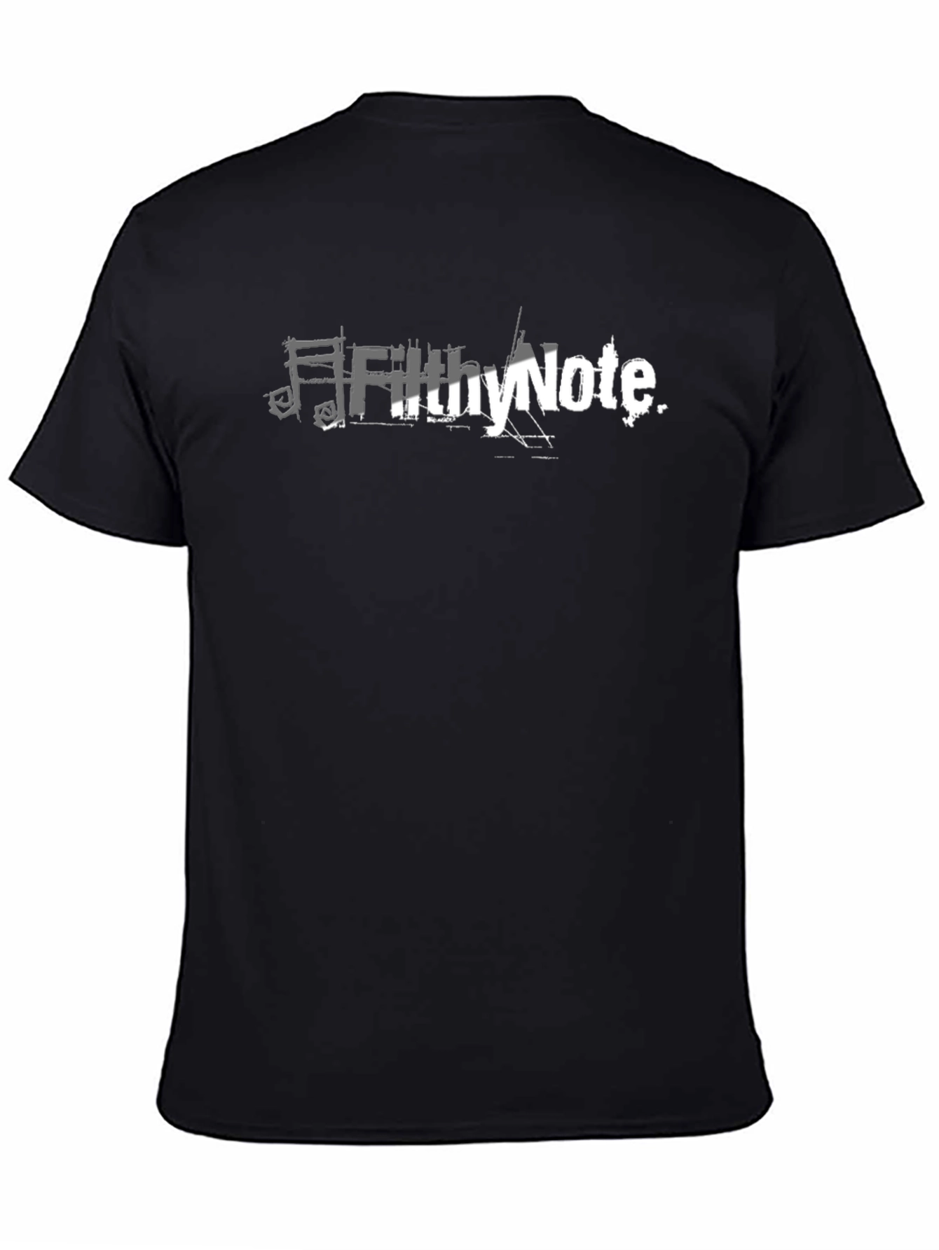 Filthy Note Graphic Tee - Music Lovers T-Shirt