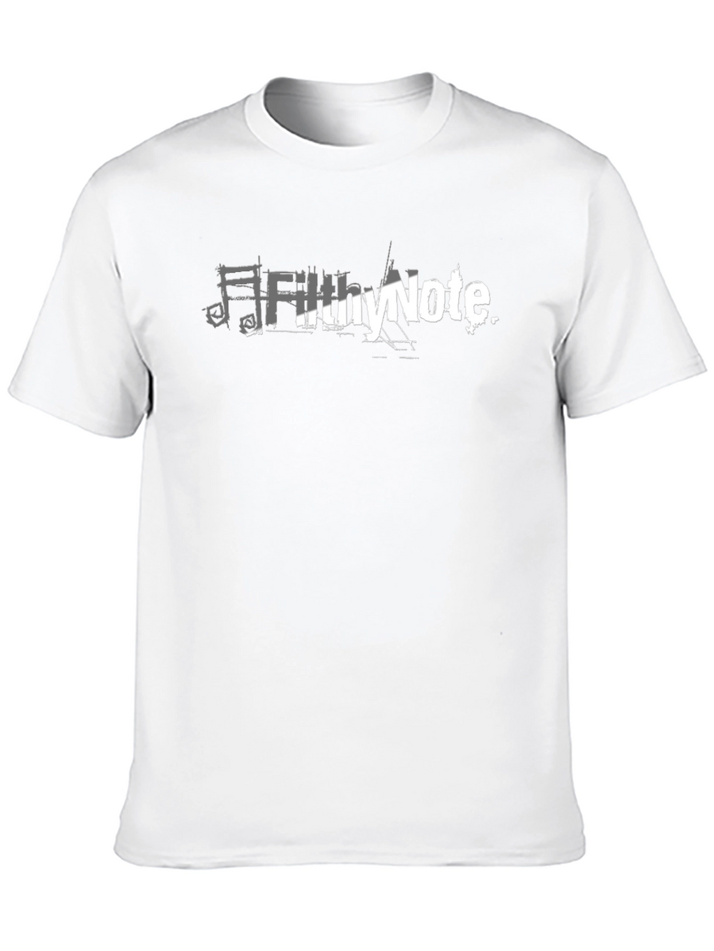 Filthy Note Graphic Tee - Music Lovers T-Shirt