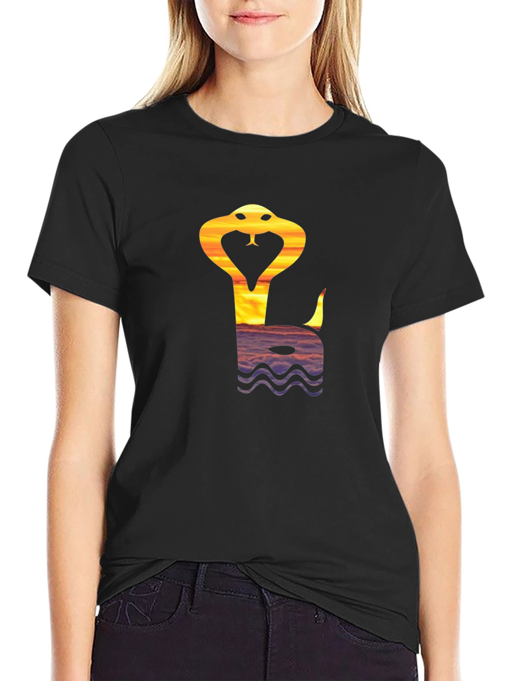 Sunset Snake Graphic Tee