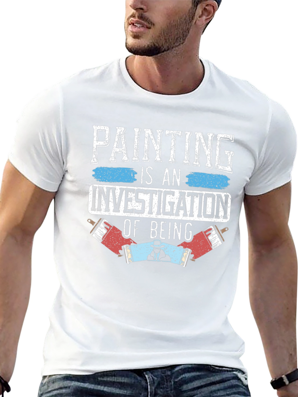 Painting is an Investigation T-Shirt