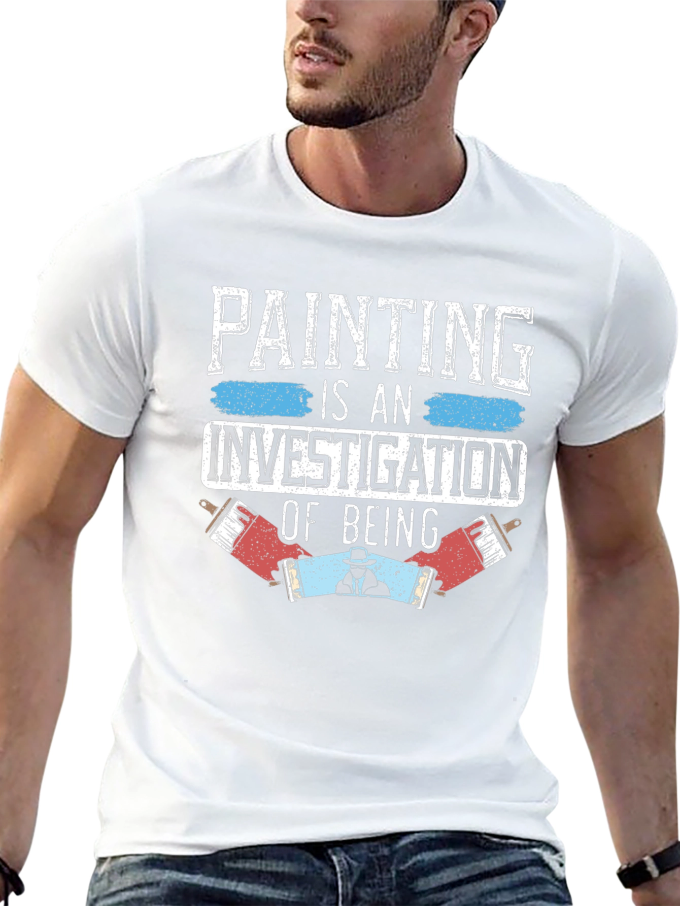 Painting is an Investigation T-Shirt