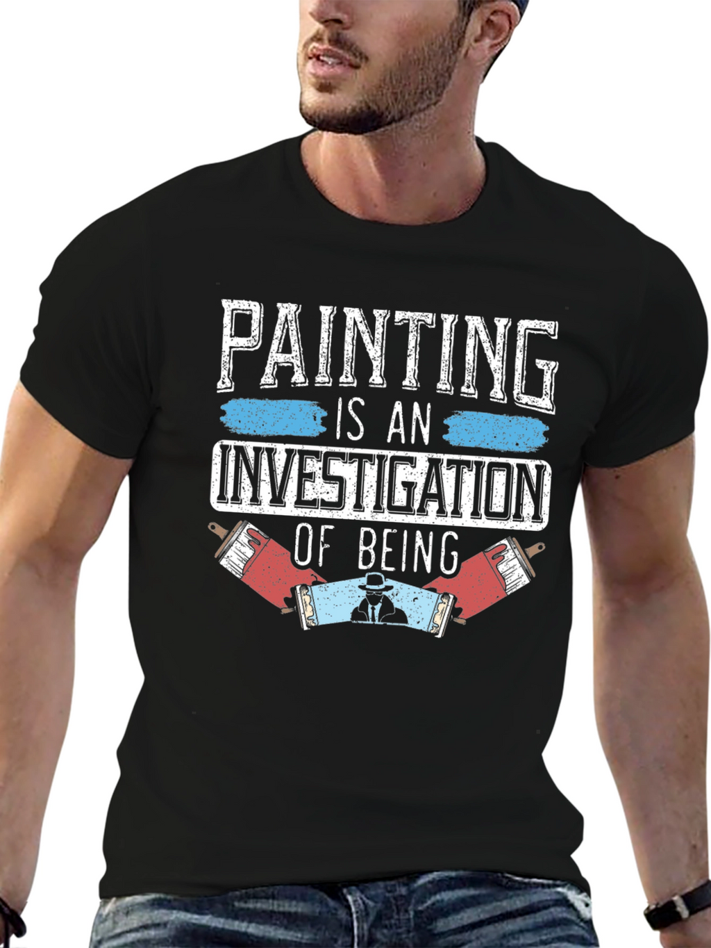 Painting is an Investigation T-Shirt