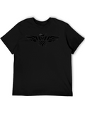 Raven Graphic Black T-Shirt