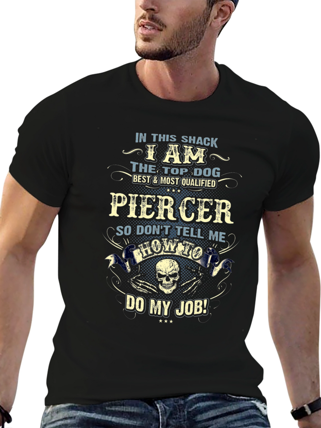 Top Dog Piercer Graphic T-Shirt