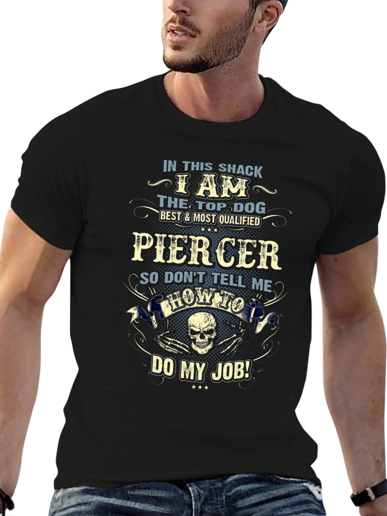 Top Dog Piercer Graphic T-Shirt