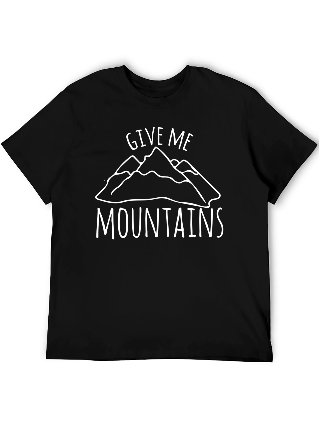 Give Me Mountains T-Shirt - Outdoor Adventure Tee