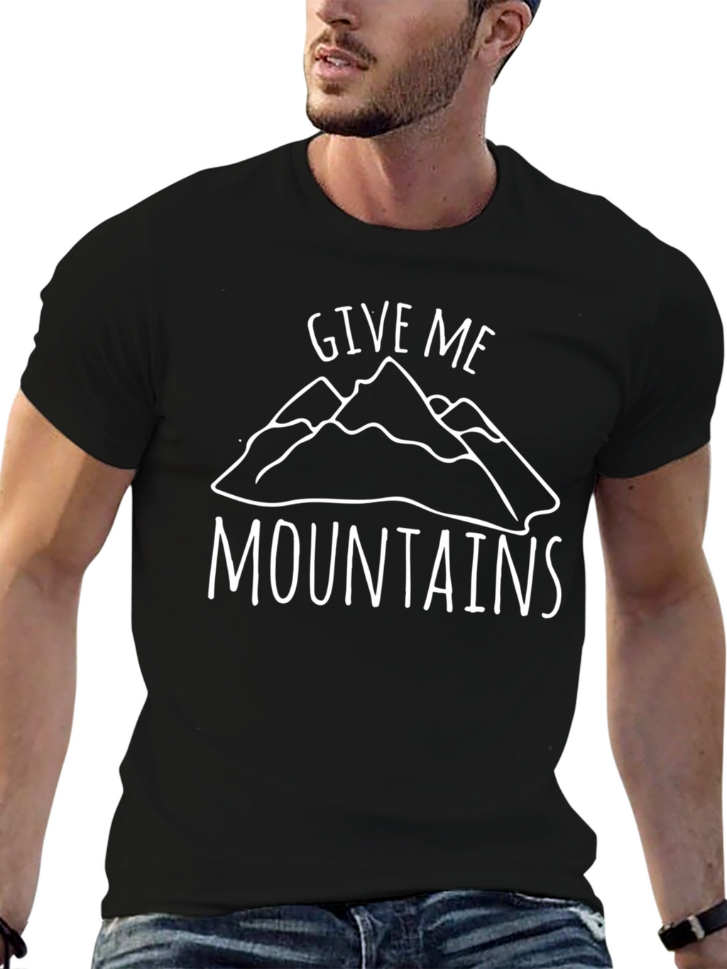 Give Me Mountains T-Shirt - Outdoor Adventure Tee