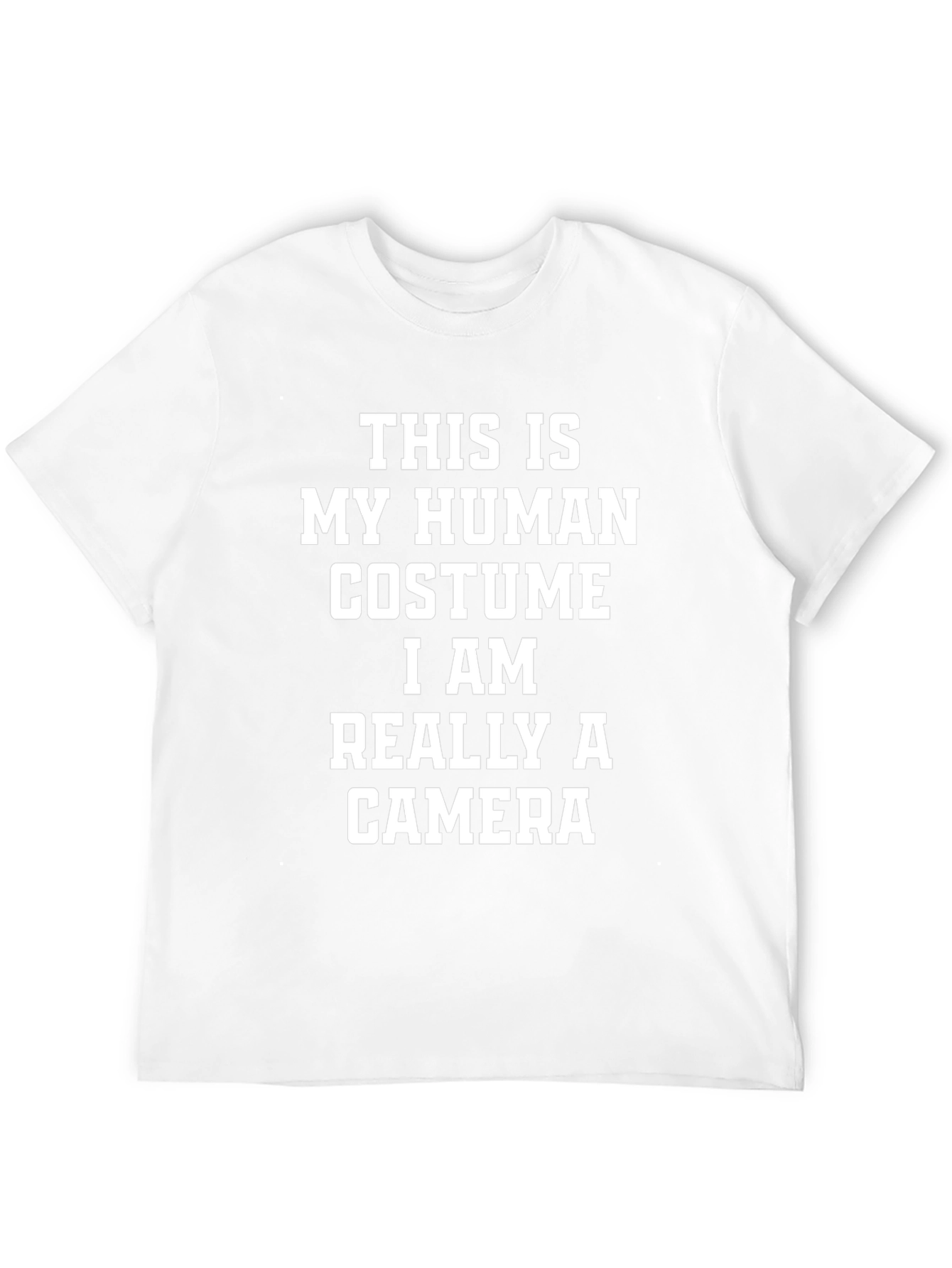 Funny Camera T-Shirt - Human Costume Tee