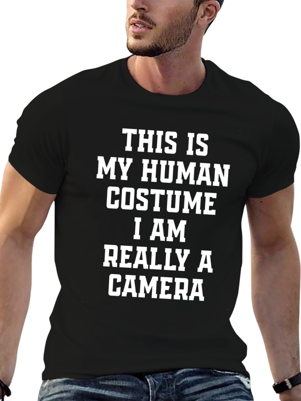 Funny Camera T-Shirt - Human Costume Tee