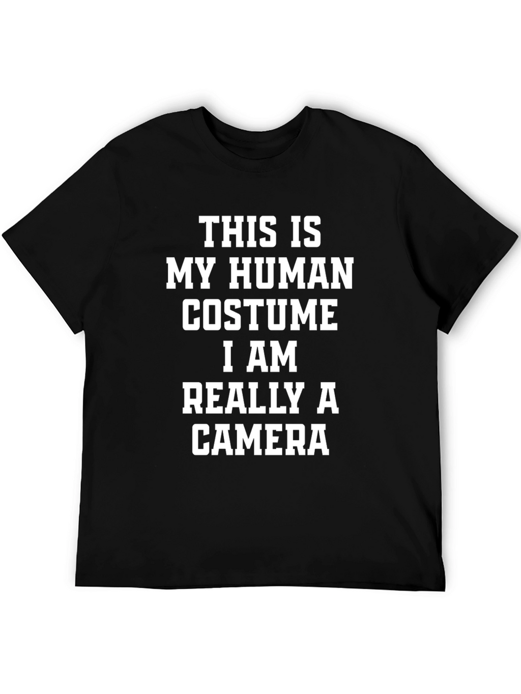 Funny Camera T-Shirt - Human Costume Tee