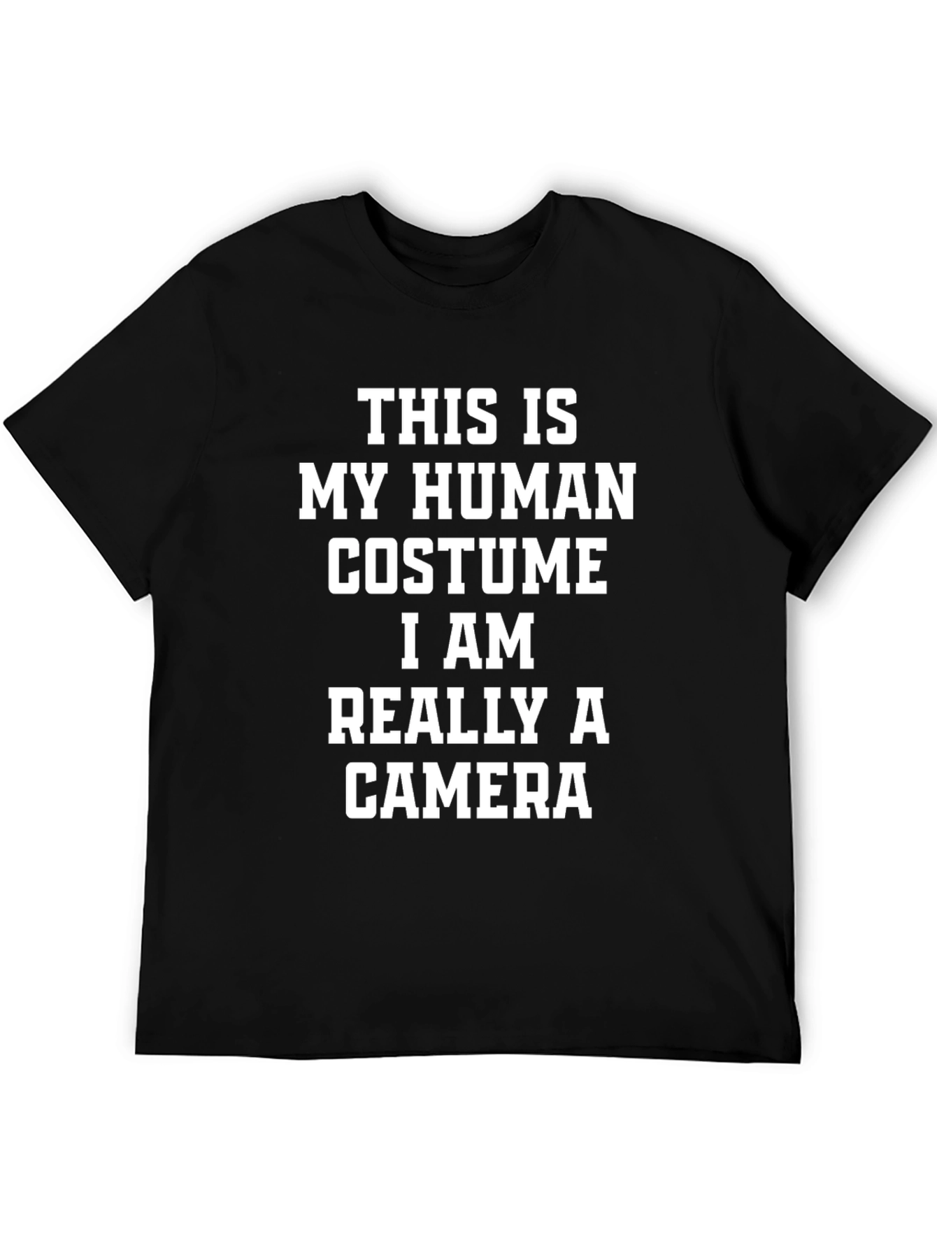 Funny Camera T-Shirt - Human Costume Tee