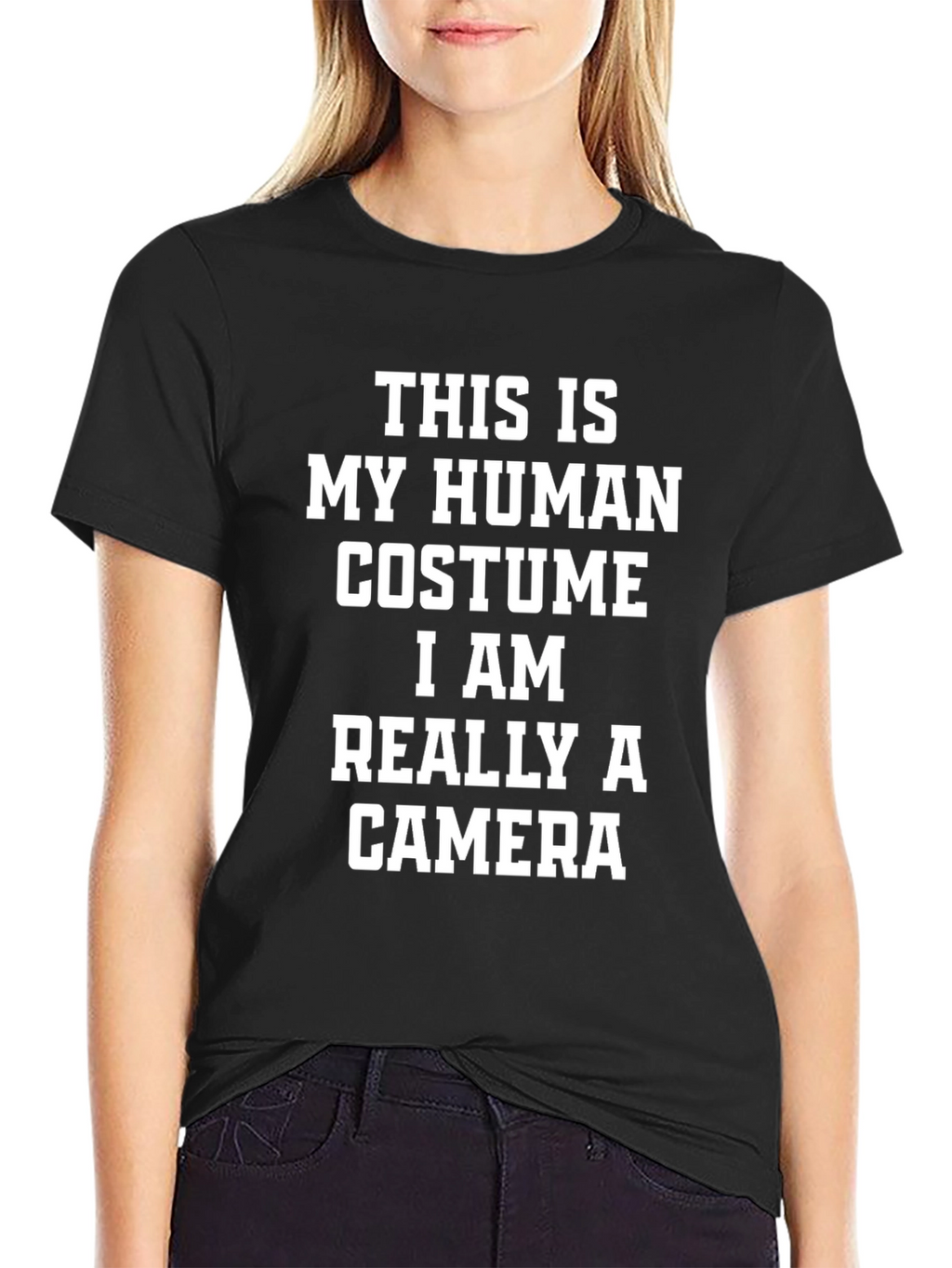 Funny Camera T-Shirt - Human Costume Tee
