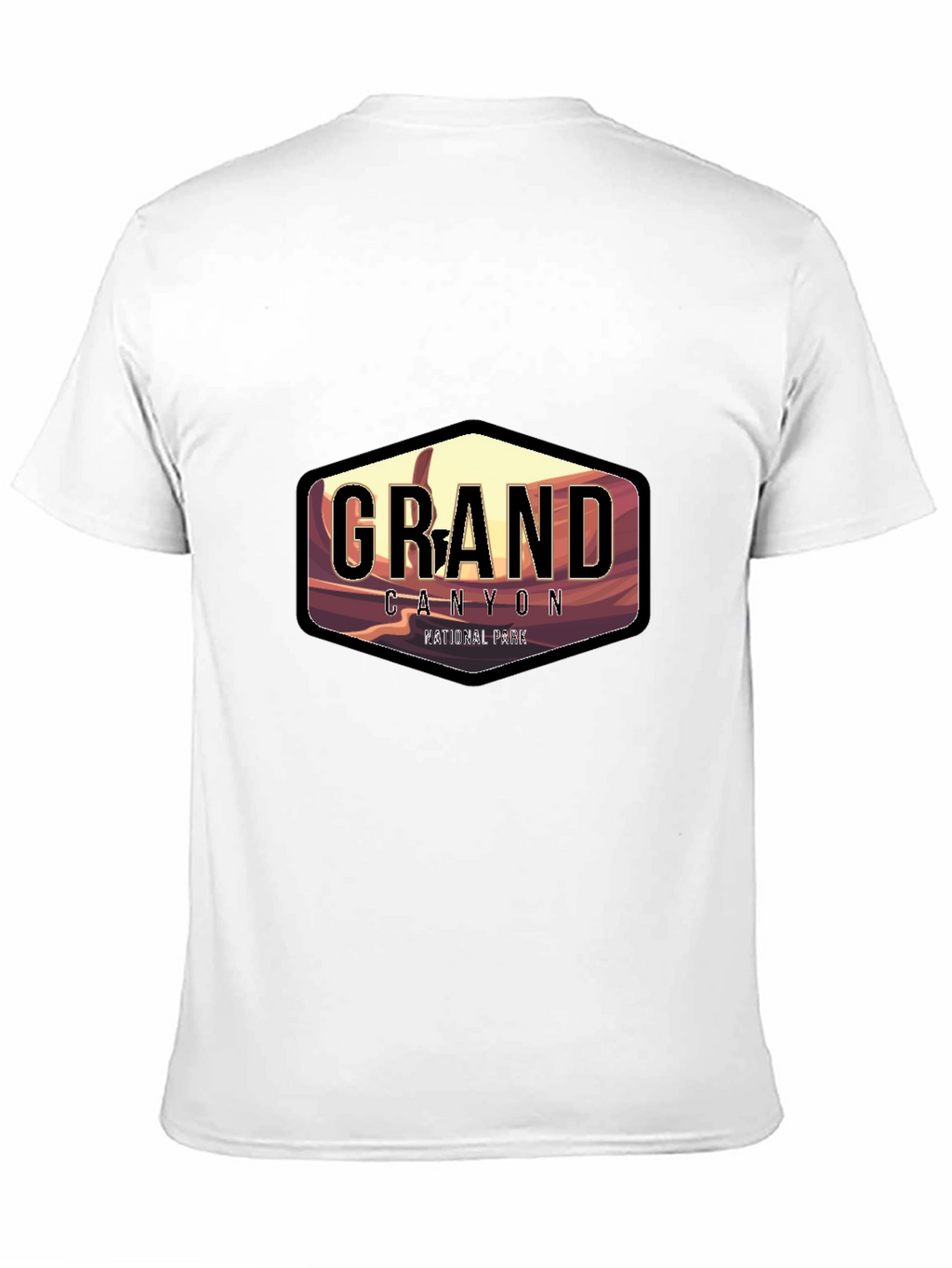 Grand Canyon National Park Black Graphic T-Shirt