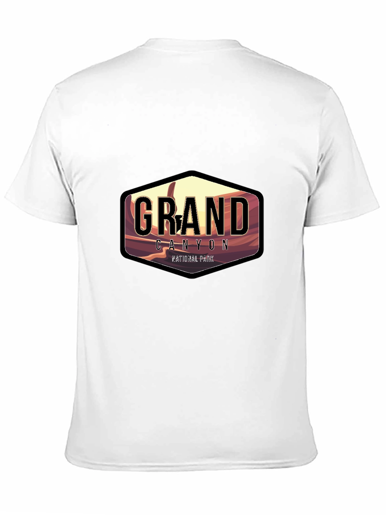 Grand Canyon National Park Black Graphic T-Shirt