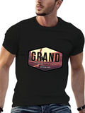 Grand Canyon National Park Black Graphic T-Shirt