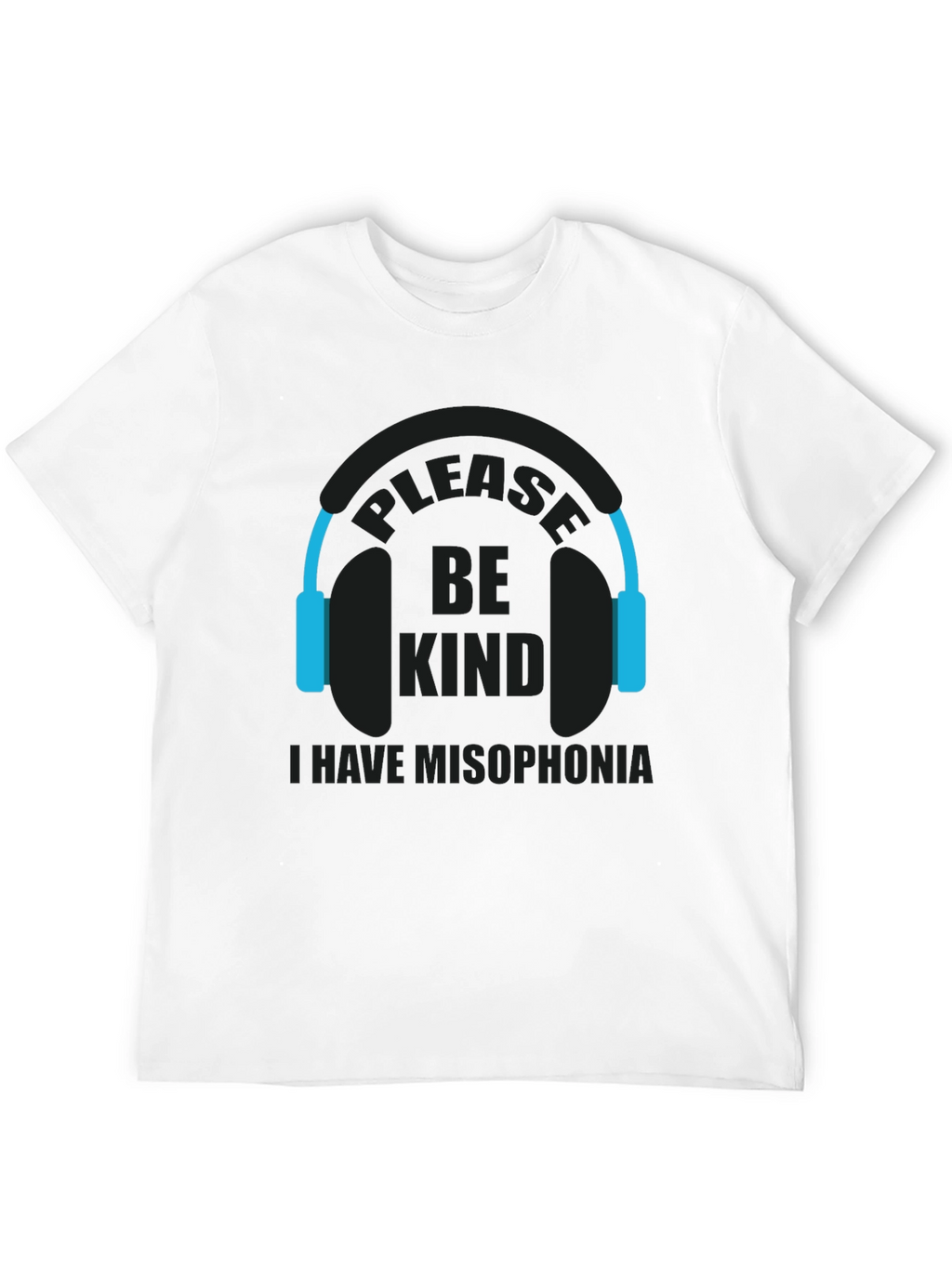 Misophonia Awareness Graphic Tee - Please Be Kind T-Shirt