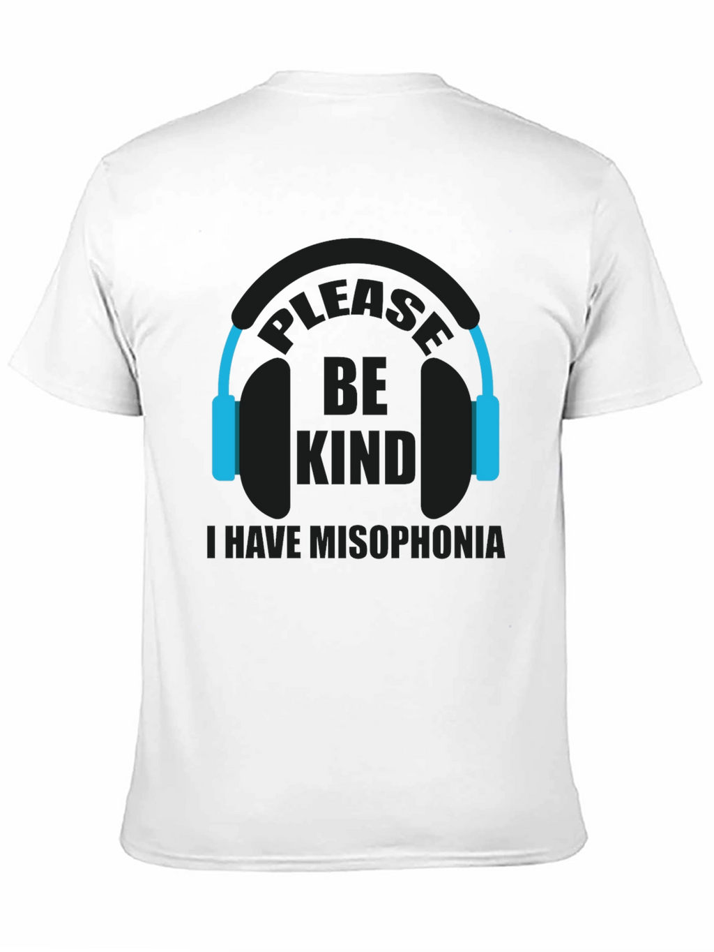 Misophonia Awareness Graphic Tee - Please Be Kind T-Shirt