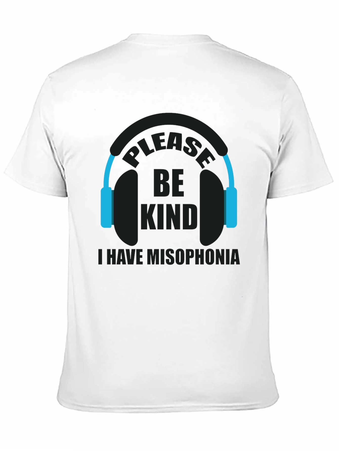 Misophonia Awareness Graphic Tee - Please Be Kind T-Shirt