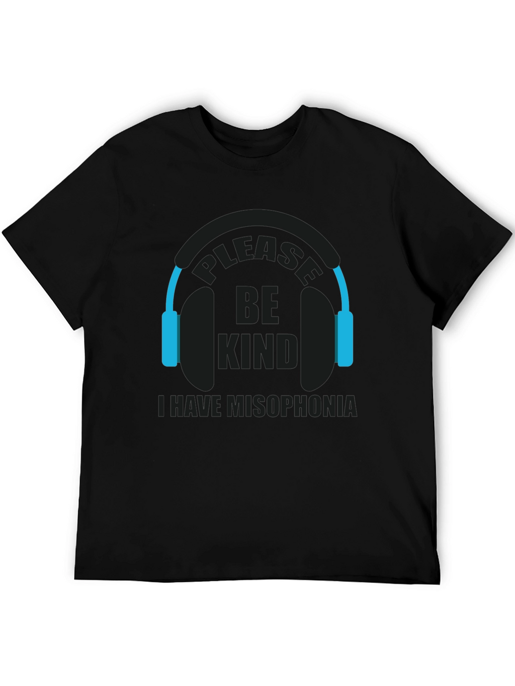Misophonia Awareness Graphic Tee - Please Be Kind T-Shirt
