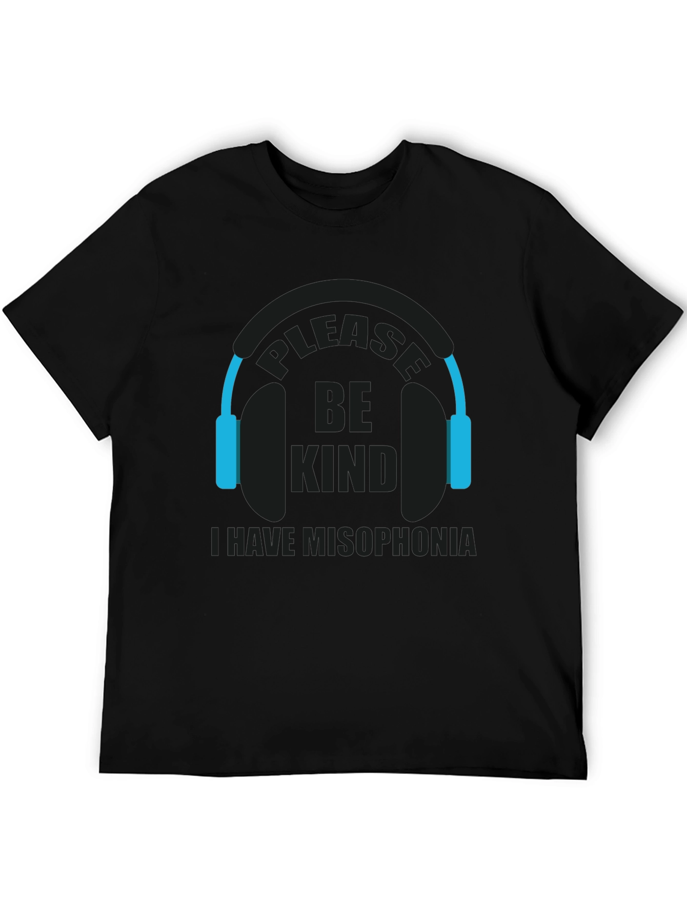 Misophonia Awareness Graphic Tee - Please Be Kind T-Shirt