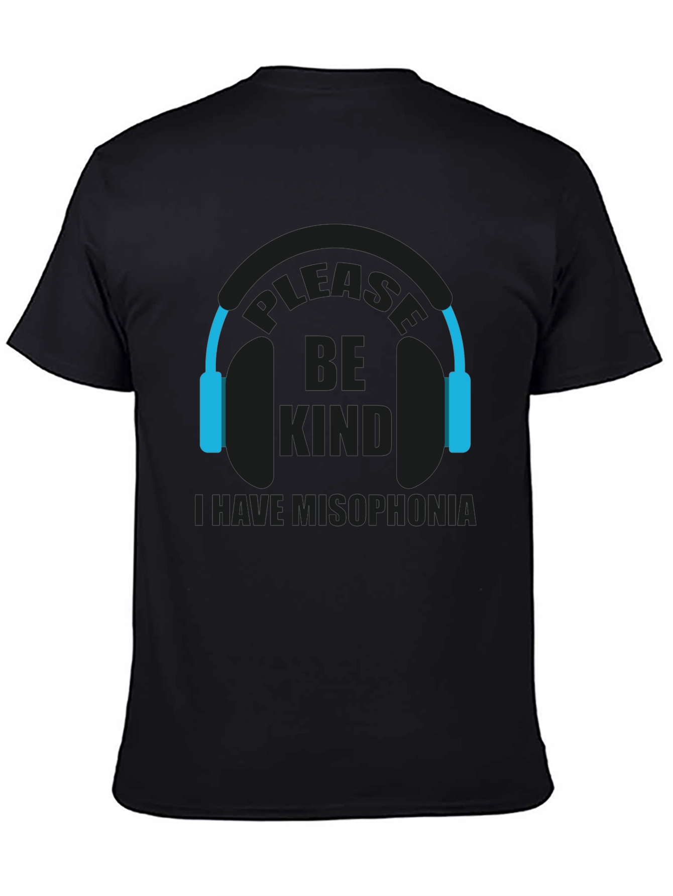 Misophonia Awareness Graphic Tee - Please Be Kind T-Shirt